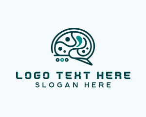It Expert - Cyber Brain Technology logo design
