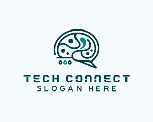 It Expert - Cyber Brain Technology logo design