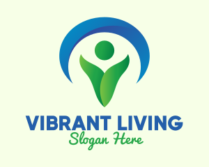 Living - Green Environmentalist Conservation logo design