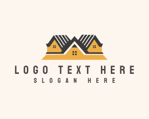 Real Estate - Architectural Roofing Contractor logo design