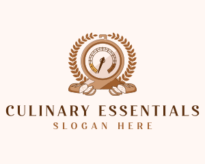 Culinary Baking Thermometer logo design