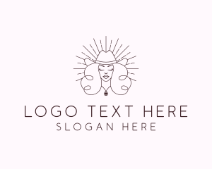 Cowboy Hat - Cowgirl Jewelry Boutique logo design