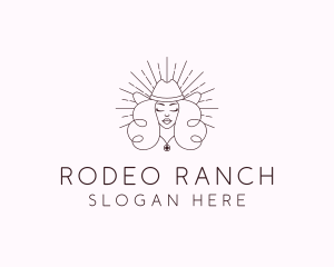 Cowgirl Jewelry Boutique logo design