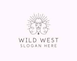 Cowgirl Jewelry Boutique logo design