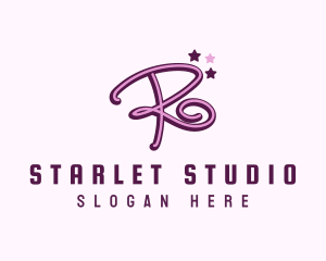 Actress - Star Letter R logo design
