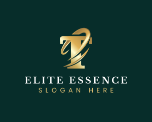 Exclusive - Premium Luxury Swoosh Letter T logo design