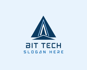 Pyramid Tech Business logo design