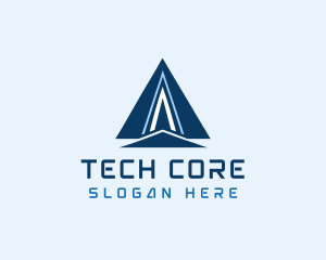 Pyramid Tech Business logo design