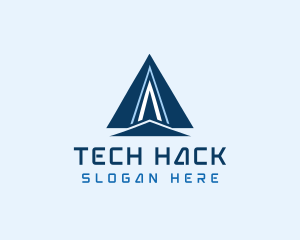 Pyramid Tech Business logo design