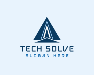 Pyramid Tech Business logo design