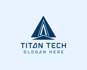 Pyramid Tech Business logo design