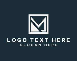 Entrepreneur - Modern Startup Letter M logo design