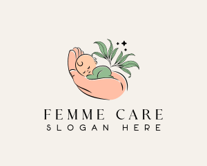 Newborn Care Pediatrician logo design