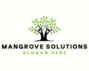 Mangrove - Tree People Community logo design