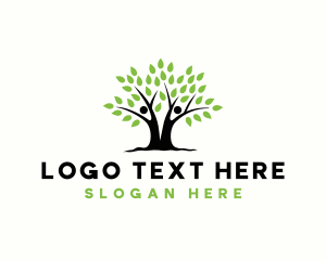 Tree - Tree People Community logo design