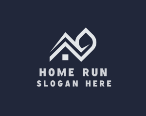 Roofing Home Builder logo design