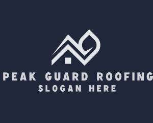 Roofing Home Builder logo design