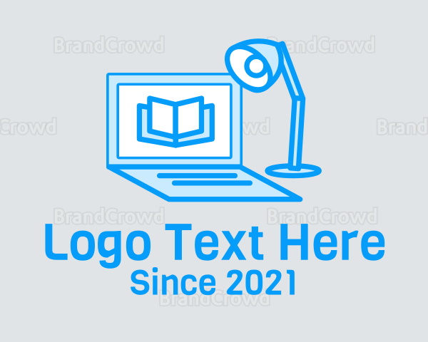Laptop Desk Lamp Logo