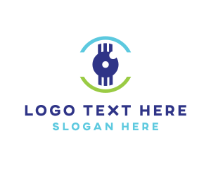 Tech - Modern Tech Eye logo design