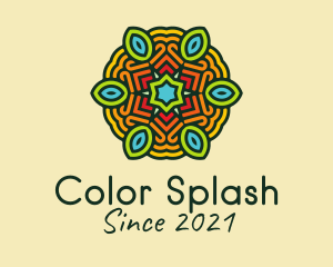 Colorful Mandala Art  logo design