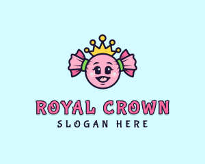 Royal Candy Princess  logo design