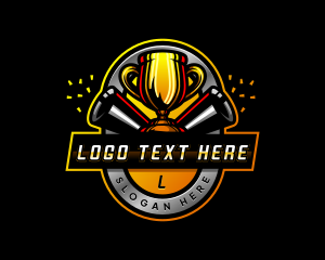 Victory - Trophy Competition Sports logo design