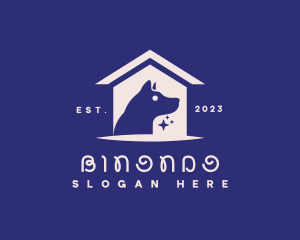 Pet Dog Kennel Logo