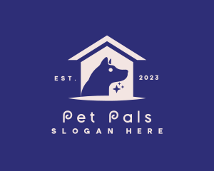 Pet Dog Kennel logo design