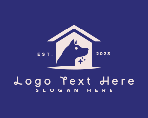 Dog - Pet Dog Kennel logo design