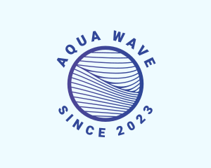 Wave Lines Company logo design