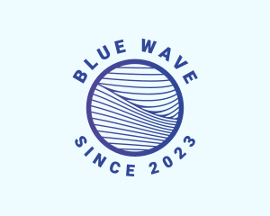 Wave Lines Company logo design