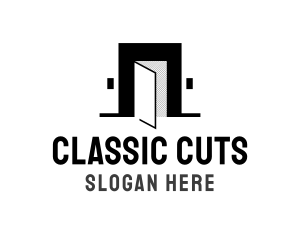 Classic Entrance Door logo design