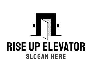 Elevator - Classic Entrance Door logo design