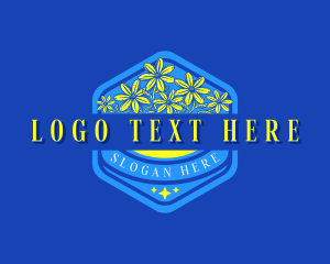 Organic - Botanical Wild Flower logo design