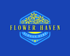 Botanical Wild Flower  logo design