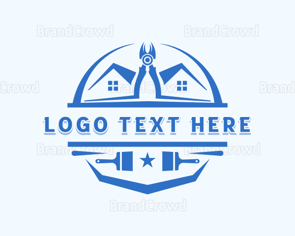 Carpentry Handyman Repair Logo