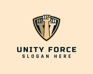 Alliance - United Raised Fists logo design