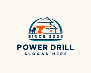 Drill House Tools logo design