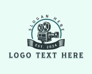 Camera - Film Camera Recorder logo design