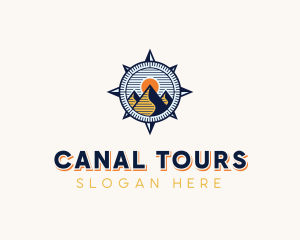 Navigation Compass Tour logo design