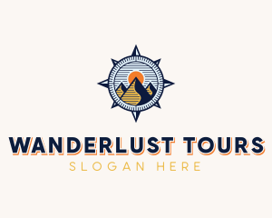 Navigation Compass Tour logo design