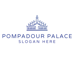 Temple Palace Building logo design