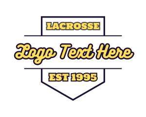 Lacrosse - Bold Cursive Wordmark logo design