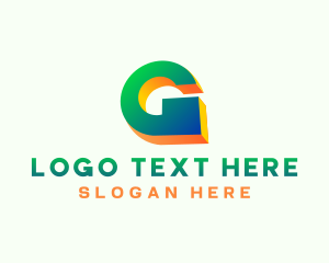 Printing - Multimedia Startup Letter G logo design
