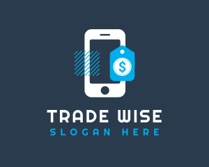 Commerce - Online Commerce Phone logo design