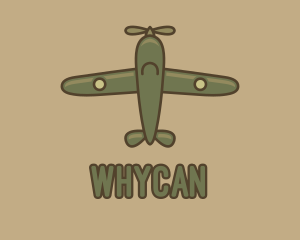 Cargo - Army Green Aircraft logo design