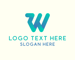 Business - Generic Gradient Letter W logo design