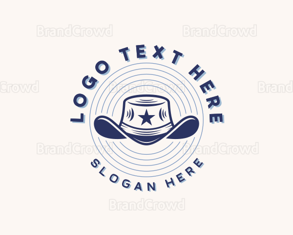 Cowboy Hat Costume Logo