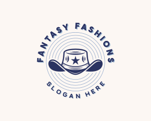 Costume - Cowboy Hat Costume logo design