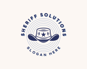 Cowboy Hat Costume logo design